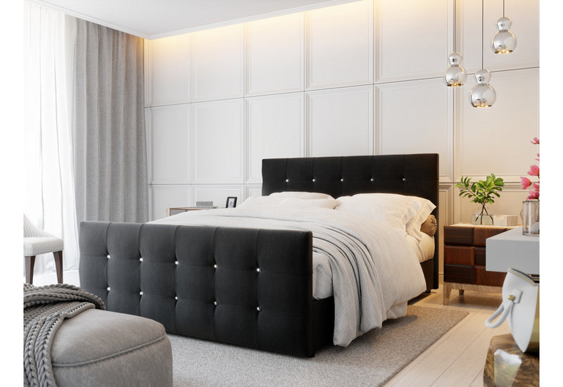 Čalúnená posteľ boxspring KLEO - ARANZ - 2