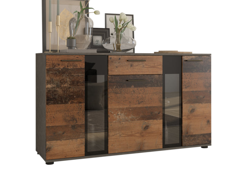 Komoda SALSA, 80x140x40, old style/matera - - 0