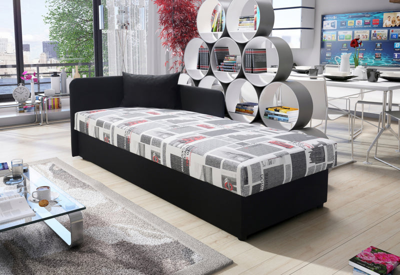 Váľanda TYP 106, 197x83x68, trinity 16, Ľavá - - 0