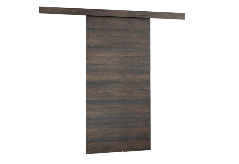Posuvné dvere MALIBU, 96x205x1,6, tmavý jaseň - - 0
