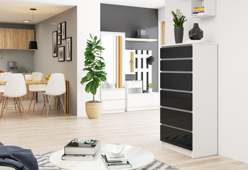Vysoká komoda K60 6SZ 2 - ARANZ - 2