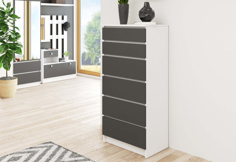 Vysoká komoda K60 6SZ 2 - ARANZ - 4