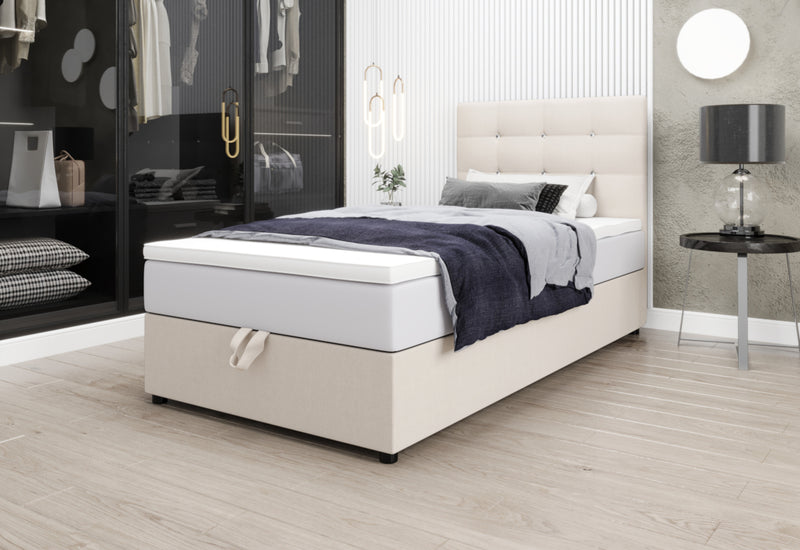 Čalúnená posteľ boxspring KING P - ARANZ - 1