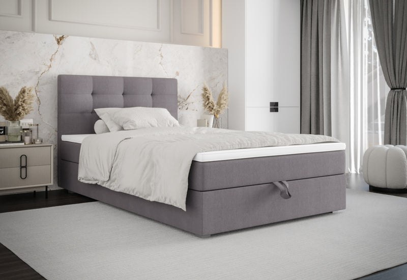 Čalúnená jednolôžková posteľ boxspring FADO P - ARANZ - 2