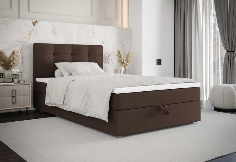 Čalúnená jednolôžková posteľ boxspring FADO P - ARANZ - 3