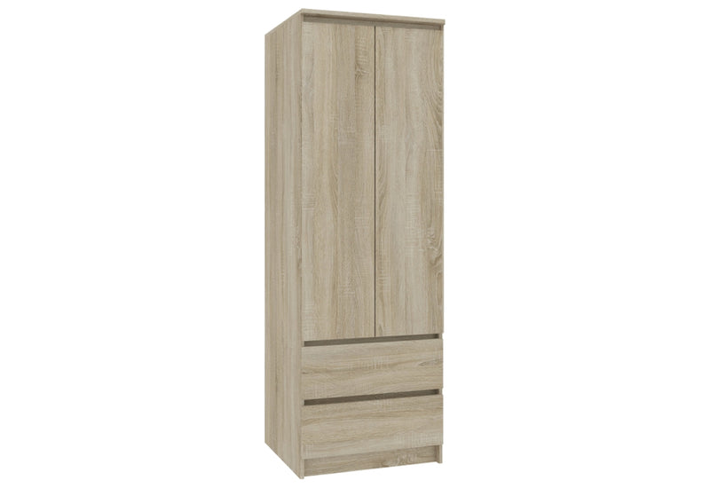 Skriňa STAR S60 2D2SZ, 60x180x51, sonoma - - 0