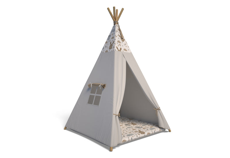 Detský stan WIGWAM, 105x140x105, zajac - - 0