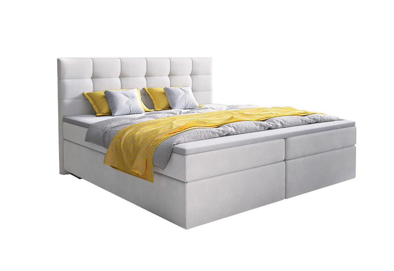 Čalúnená posteľ boxspring GLOS, 140x200, cosmic 10 - - 0