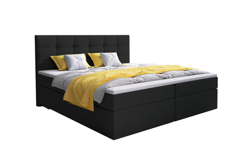 Čalúnená posteľ boxspring GLOS, 140x200, cosmic 100 - - 0