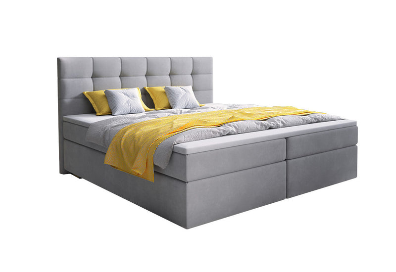 Čalúnená posteľ boxspring GLOS, 140x200, cosmic 160 - - 0