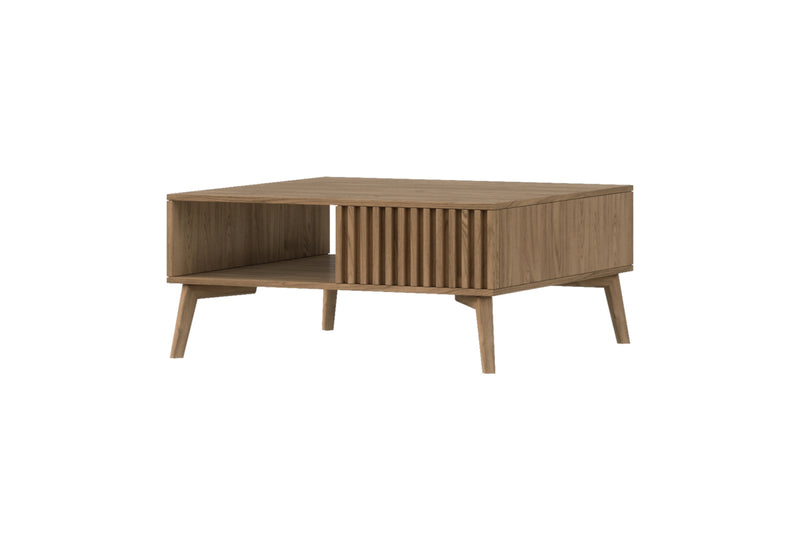 Konferenčný stolík ENTSIAN, 80x32x80, dub artisan - - 0