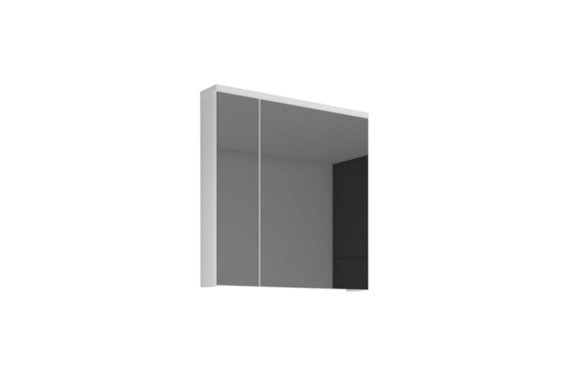 Zrkadlová skrinka PORTO, 60x65x17, biela - - 0