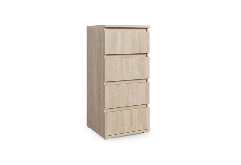 Vysoká komoda DAKA 1, 40x88x30, dub sonoma - - 0