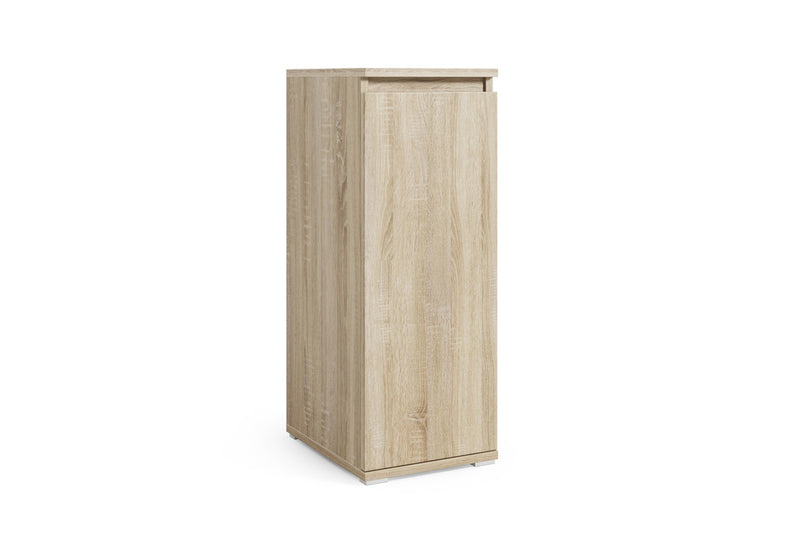Vysoká komoda DAKA, 40x88x30, dub sonoma - - 0
