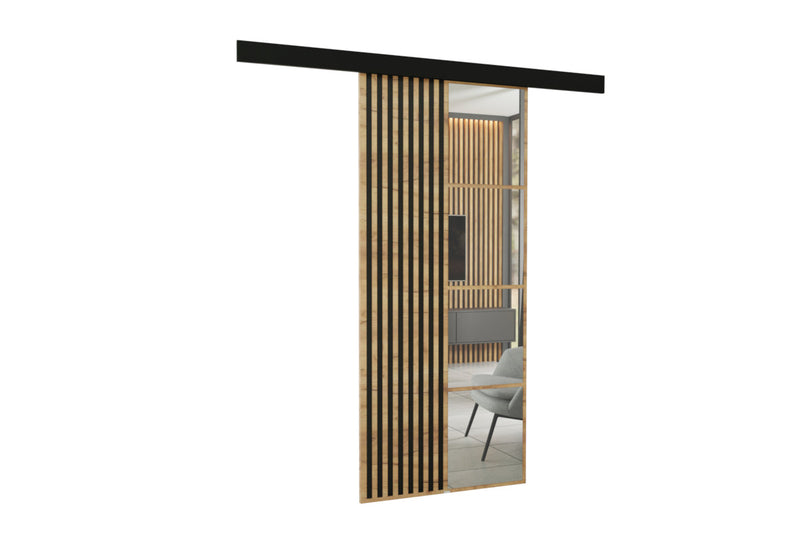 Posuvné dvere MOLI 60, 60x205, dub craft zlatý - - 0