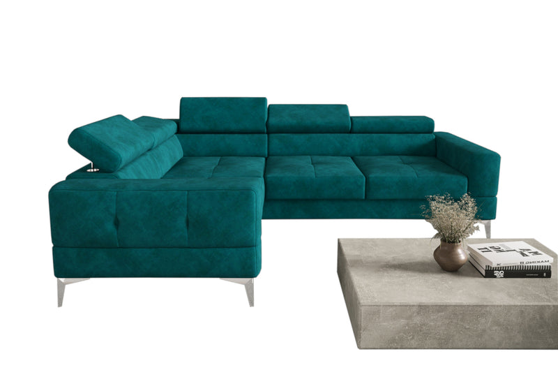 Rohová sedacia súprava TOSCANIA, 250x95x180, terra 75, ľavá - - 0