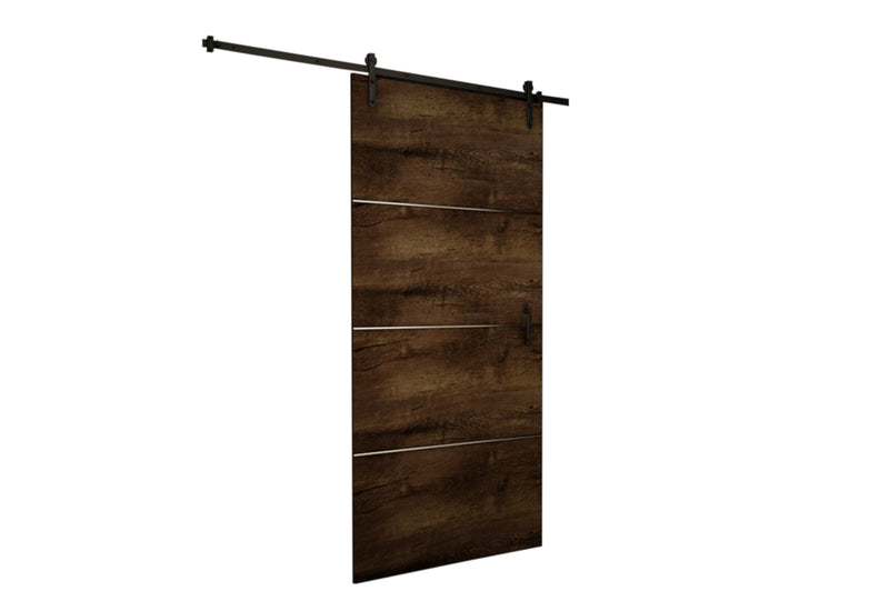 Posuvné dvere RETRO PLUS, 60x205, tmavý jaseň - - 0