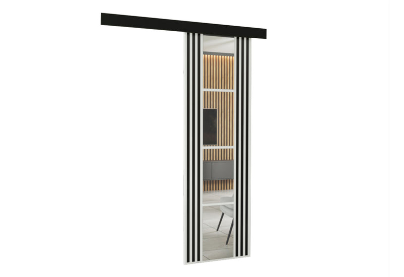 Posuvné dvere EMPI 60, 60x205, biela - - 0