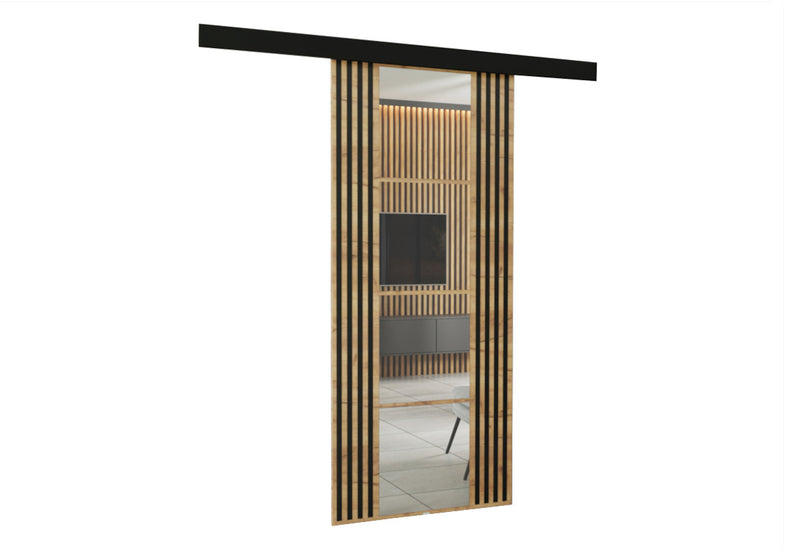 Posuvné dvere EMPI 90, 90x205, dub craft zlatý - - 0
