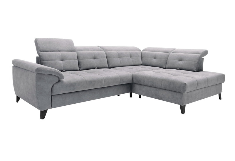Rohová rozkladacia sedačka INFERNE, 297x107x210, 04 relax, pravá - - 0