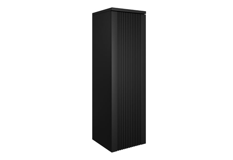Závesná kúpeľňová skrinka DAKI 30x100x30, čierna - - 0