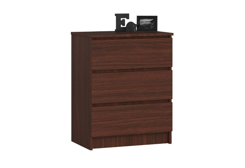 Komoda K60 3SZ, 60,4x77x40, wenge - - 0