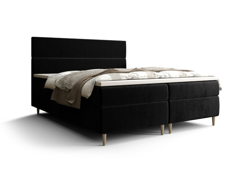 Čalúnená posteľ boxspring FLO, 140x200, itaka 15 - - 0