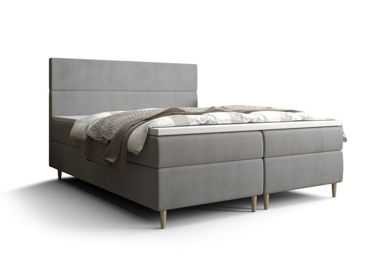 Čalúnená posteľ boxspring FLO, 140x200, itaka 50 - - 0