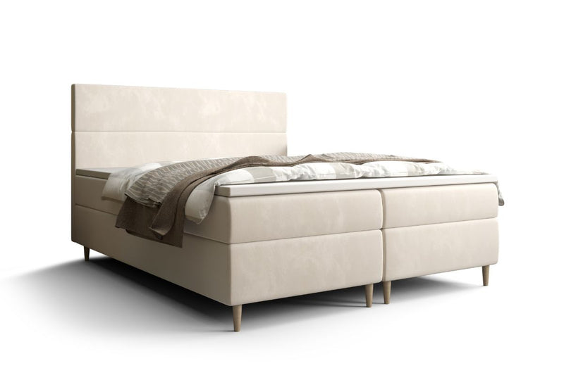 Čalúnená posteľ boxspring FLO, 140x200, itaka 16 - - 0
