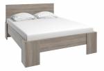Manželská posteľ MONTANA L-1 + matrac + rošt 160x200 cm