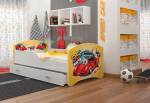 Detská posteľ s potlačou IGOR P1 + úložný priestor + matrac + rošt ZADARMO