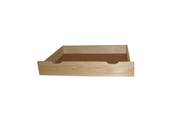 Zásuvka pod posteľ - 57 x 150 cm - pod 2/3 posteľe, prírodný - lak -  - 0