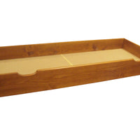 Zásuvka pod posteľ - 57 x 150 cm - pod 2/3 posteľe, jelša-lak -  - 0