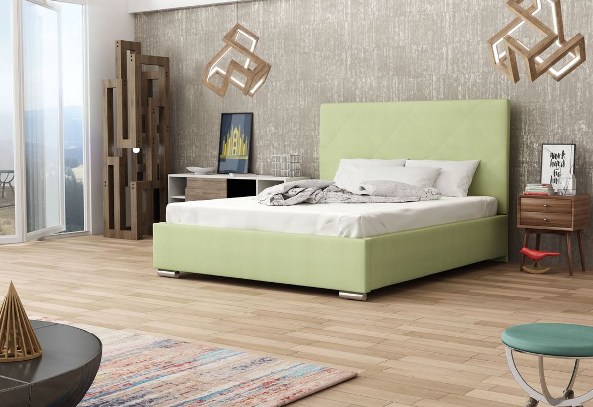 Čalúnená posteľ FOX 5, + rošt + matrac, Sofie21, 140x200 -  - 0