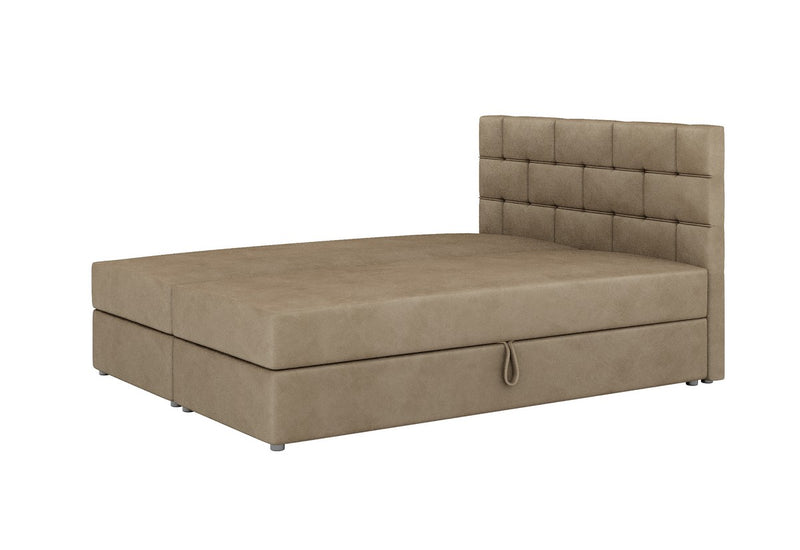 Čalúnená posteľ boxspring WALL + úložný priestor - ARANZ - 8