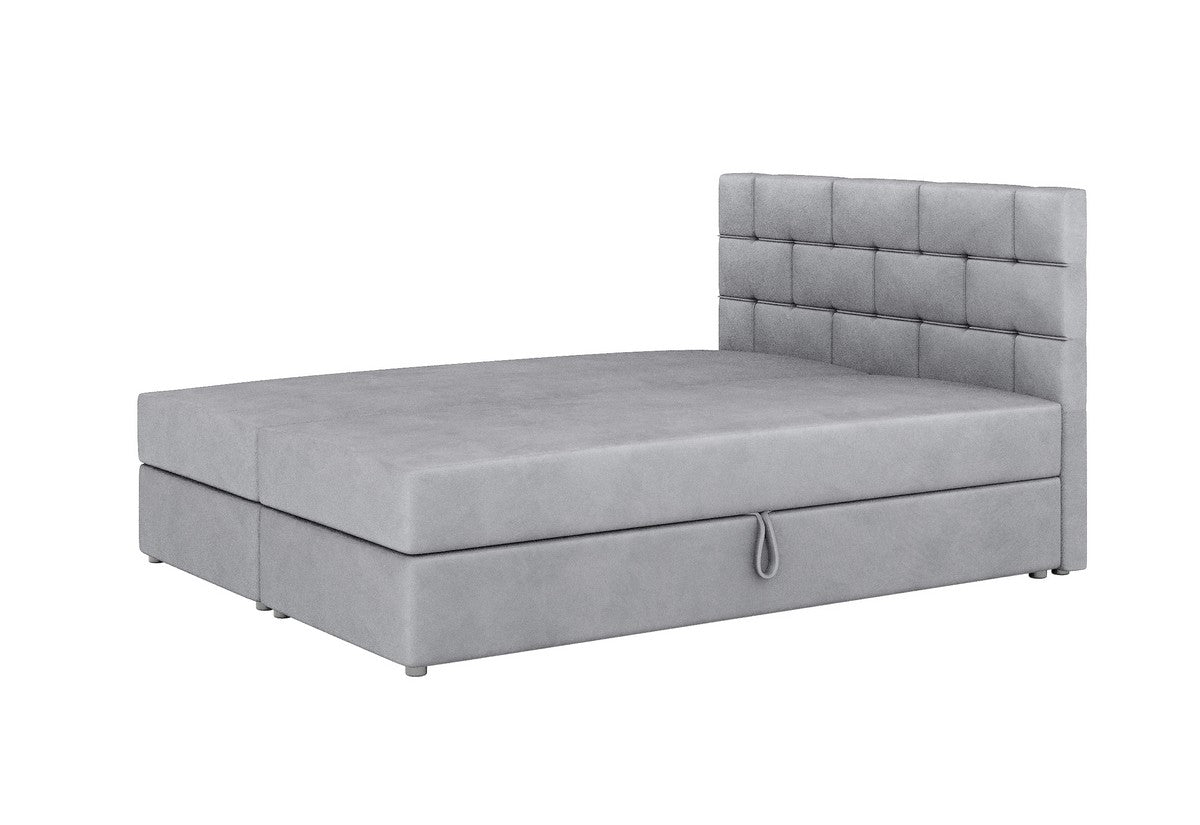 Čalúnená posteľ boxspring WALL + úložný priestor - ARANZ - 9
