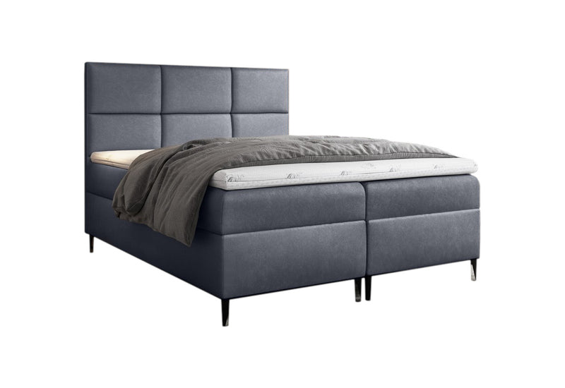 Čalúnená posteľ boxspring FAVA + topper, 120x200, fancy 90 -  - 0