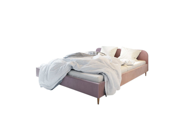 Čalúnená posteľ LOFT + rošt, 160x200, itaka 58 -  - 0