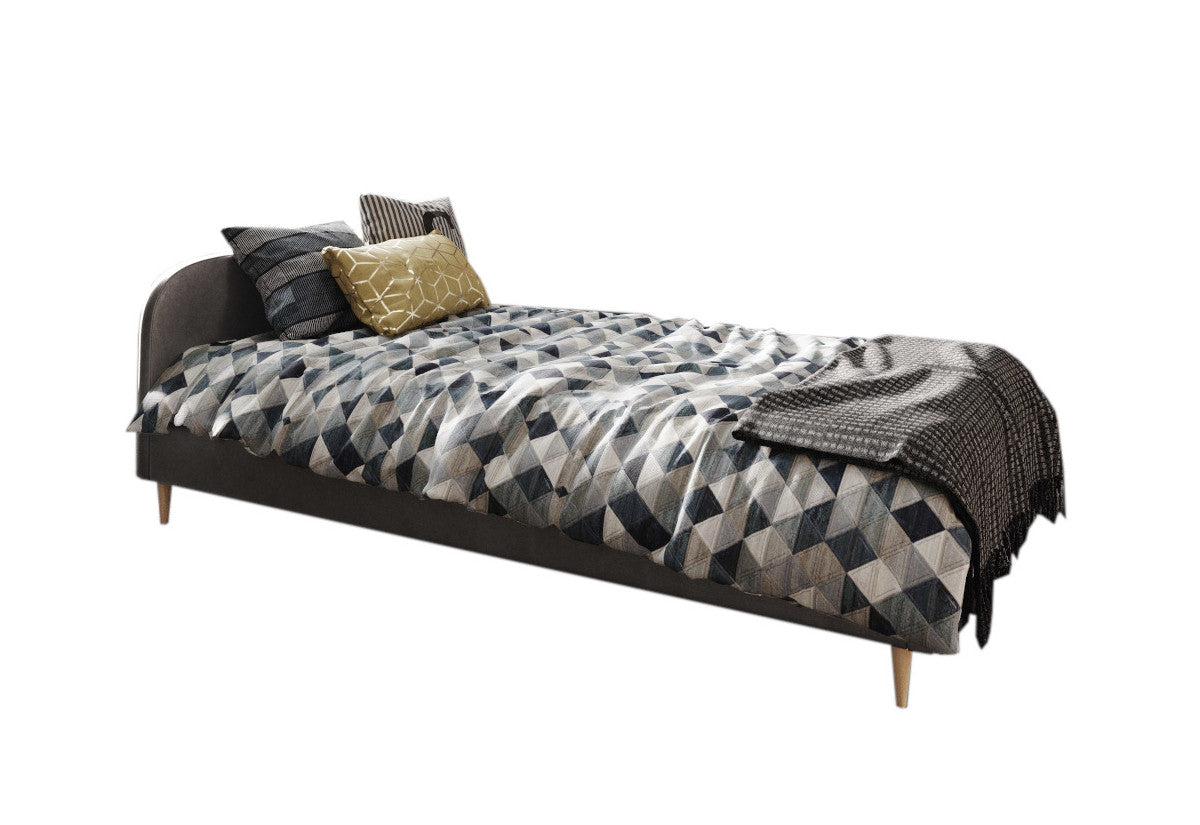 Čalúnená posteľ LOFT + rošt, 80x200, itaka 14 -  - 0
