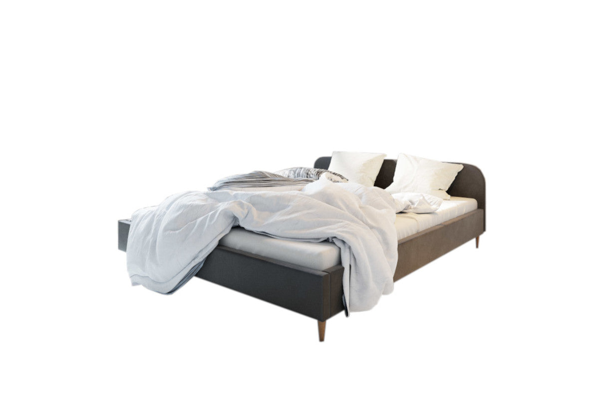 Čalúnená posteľ LOFT + rošt, 200x200, itaka 14 -  - 0
