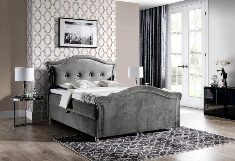 Čalúnená posteľ boxspring BEDRAN LUX - ARANZ - 1