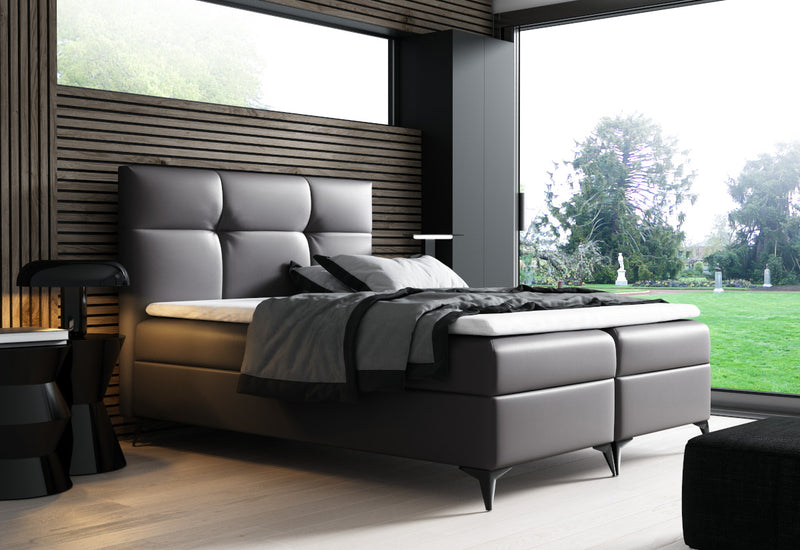 Čalúnená posteľ boxspring FIGARO + vrchný matrac - ARANZ - 3