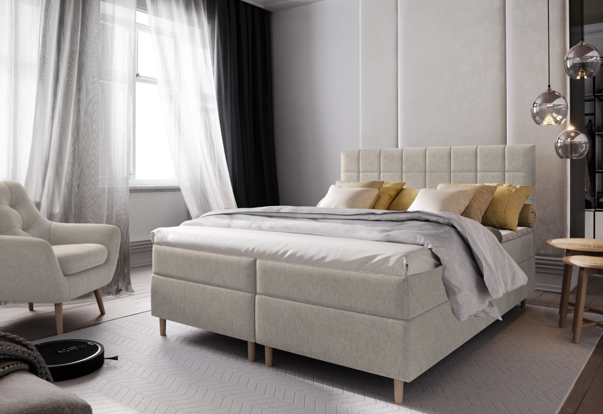 Čalúnená posteľ boxspring IBIZA - ARANZ - 1