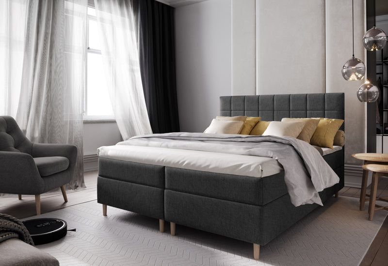 Čalúnená posteľ boxspring IBIZA - ARANZ - 4