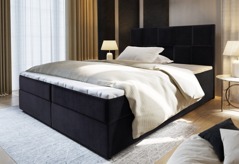 Čalúnená posteľ boxspring PRATA - ARANZ - 3