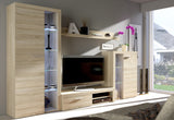 Obývacia stena RUMBA, 270x190x40, sonoma -  - 0