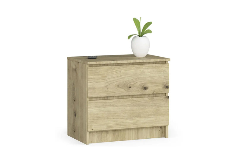 Komoda K60 2SZ, 60x55x40, dub artisan -  - 0