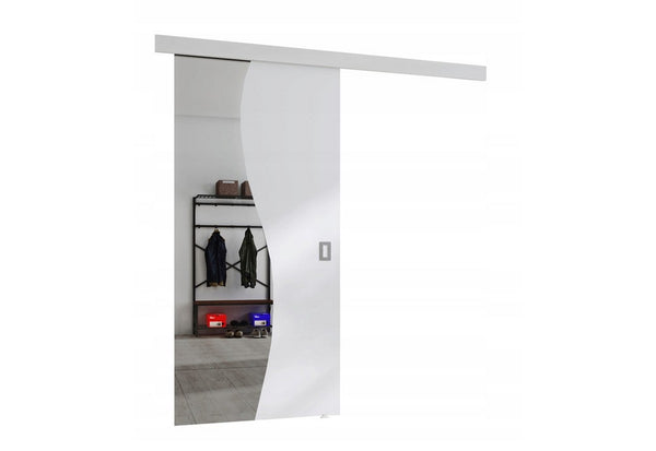 Posuvné dvere FALA + Tichý dojazd, 86x205x1,6, biela -  - 0