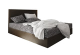 Čalúnená posteľ boxspring LILA 2, 90x200, flowes 83/sioux hnedá, ľavá -  - 0
