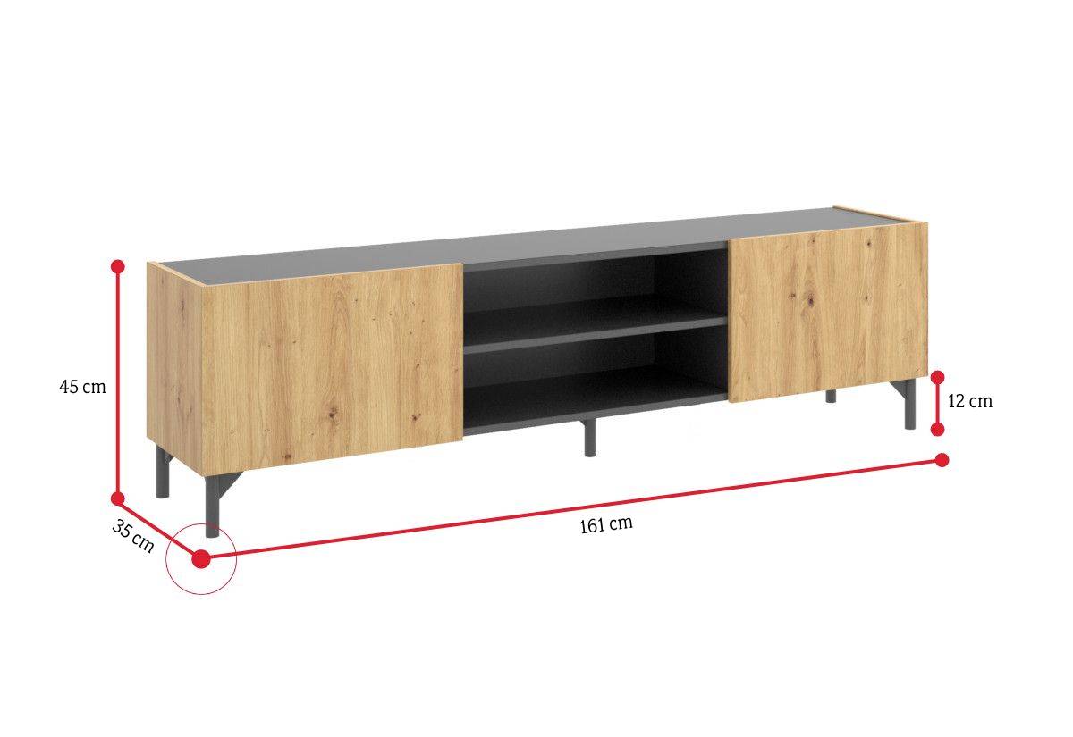 TV stolík ASTRAL - ROZMEROVKA - 1